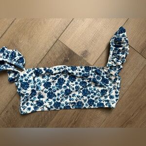 Albion Floral Santorini Swim Top XXL